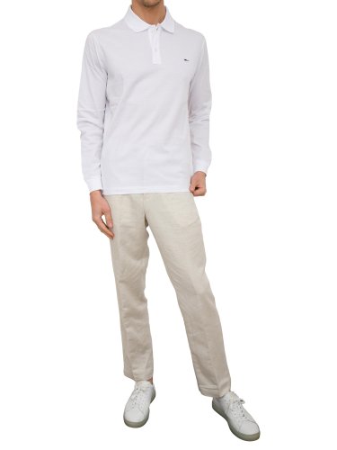 Мужское поло PAUL&SHARK POLO COTONE BIANCO