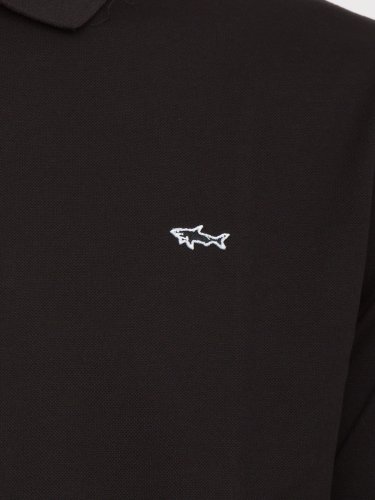 Чоловіче поло PAUL&SHARK POLO COTONE NERO