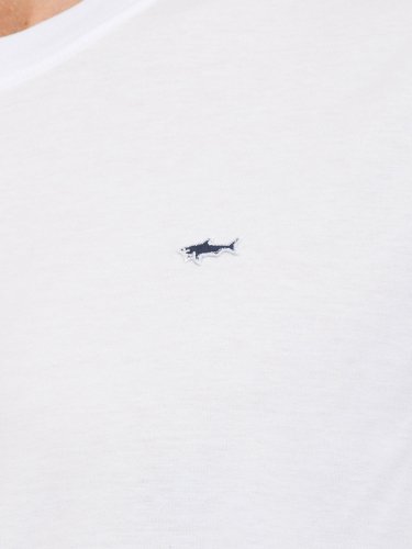 Чоловіча футболка PAUL&SHARK T-SHIRT COTONE BIANCO