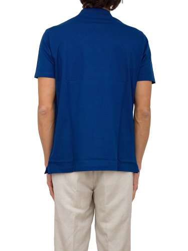 Мужское поло PAUL&SHARK POLO COTONE BLU