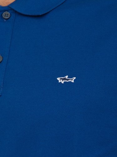 Мужское поло PAUL&SHARK POLO COTONE BLU