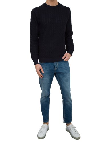 Чоловічий светр ANTONY MORATO MAGLIA CALATA BLU