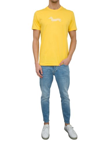 Чоловіча футболка HARMONT & BLAINE T-SHIRT GIALLO