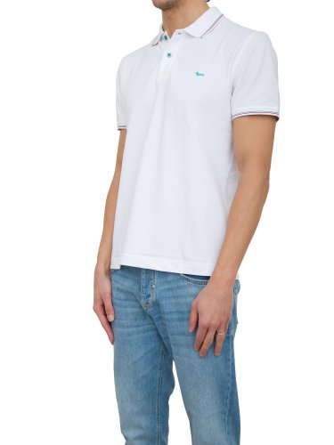 Чоловіче поло HARMONT & BLAINE POLO BIANCO