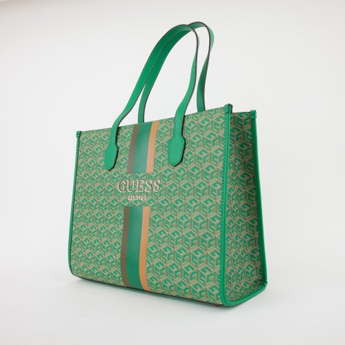 Жіноча сумка з ручками GUESS JEANS BAGS VERDE