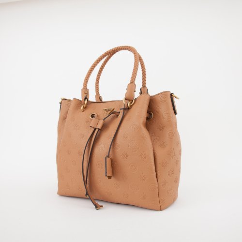 Женская сумка с ручками GUESS JEANS BAGS MARRONE