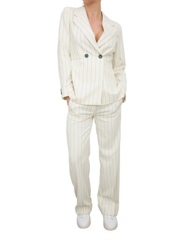 Женский классический костюм EMME MARELLA  Jacket + Trouser BIANCO
