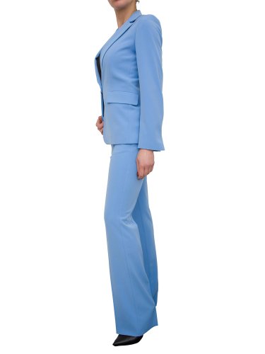 Женский классический костюм EMME MARELLA Jacket + Trouser AZZURRO
