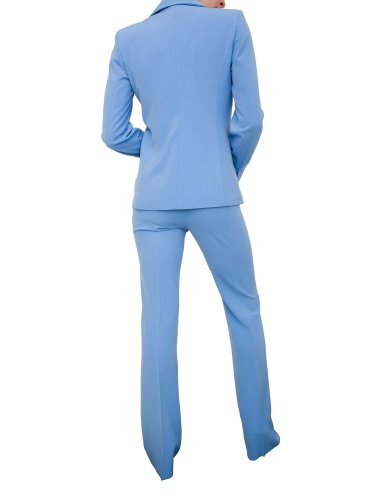 Женский классический костюм EMME MARELLA Jacket + Trouser AZZURRO