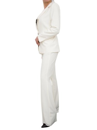 Жіночий класичний костюм  EMME MARELLA  Jacket + Trouser BIANCO