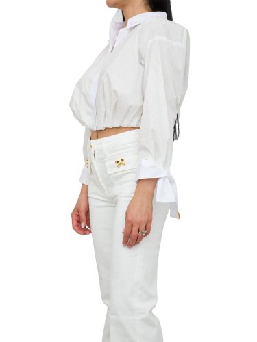 Женская рубашка с длинным рукавом ELISABETTA FRANCHI CAMICIA