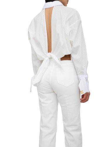 Женская рубашка с длинным рукавом ELISABETTA FRANCHI CAMICIA