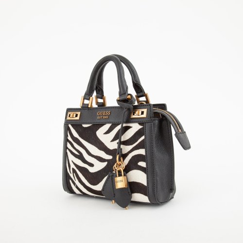 Женская сумка с ручками GUESS JEANS BAGS ANIMALIER