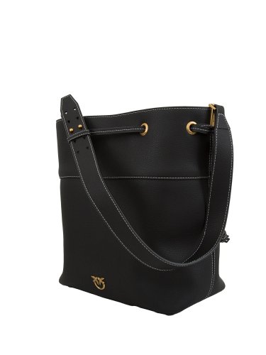 Женская сумка с ручками PINKO BORSA NERO