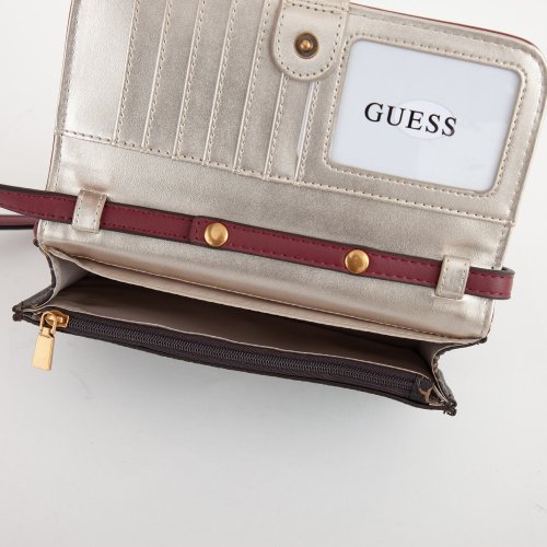 Женский кошелек  GUESS JEANS WALLET MARRONE