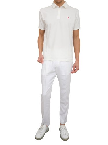 Мужское поло PEUTEREY POLO BIANCO