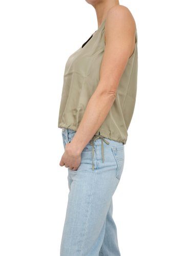 Жіноча майка MARELLA Top-Woven waistcoat VERDE