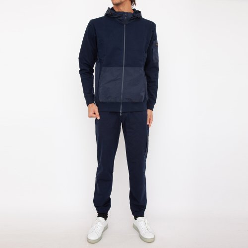 Чоловічий спортивний костюм PAUL&SHARK COMPLETO DA JOGGING BLU