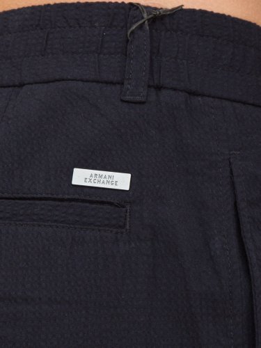 Мужские повседневные брюки ARMANI EXCHANGE TROUSER BLU