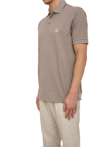Мужское поло ARMANI EXCHANGE POLO SHIRT TAUPE