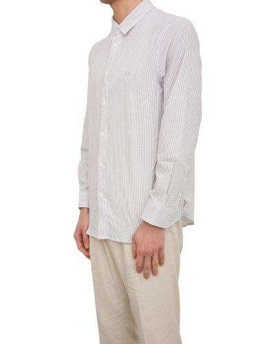 Мужская рубашка с длинным рукавом ARMANI EXCHANGE SHIRT BEIGE