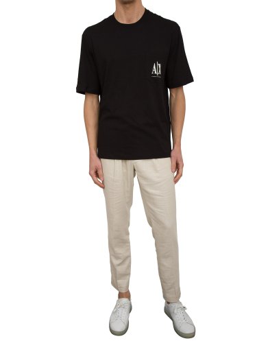 Чоловіча футболка  ARMANI EXCHANGE T-SHIRT NERO