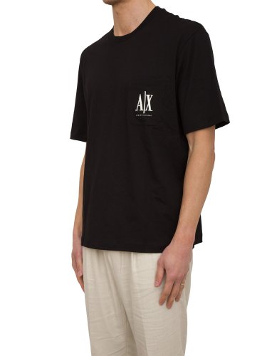 Чоловіча футболка  ARMANI EXCHANGE T-SHIRT NERO