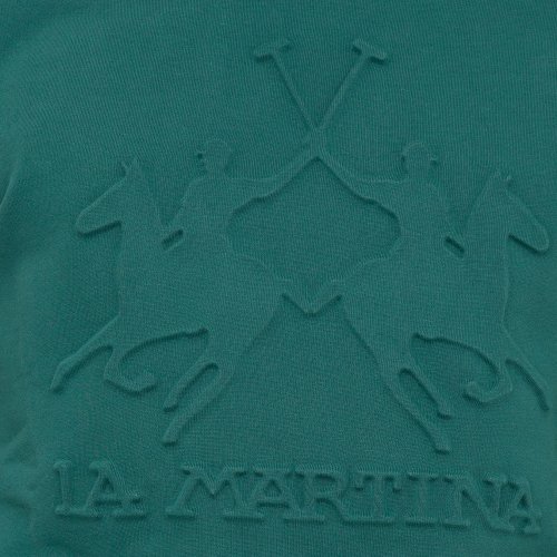 Чоловіча толстовка LA MARTINA MAN FLEECE BLENDED COTTON FLEE VERDE