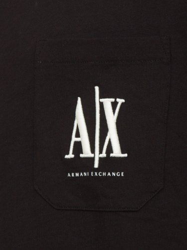 Чоловіча футболка  ARMANI EXCHANGE T-SHIRT NERO