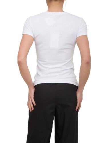 Жіноча футболка FRACOMINA SLIM LOGO T-SHIRT WHITE BIANCO
