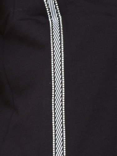 Жіноча футболка FRACOMINA T-SHIRT REGULAR BLACK NERO