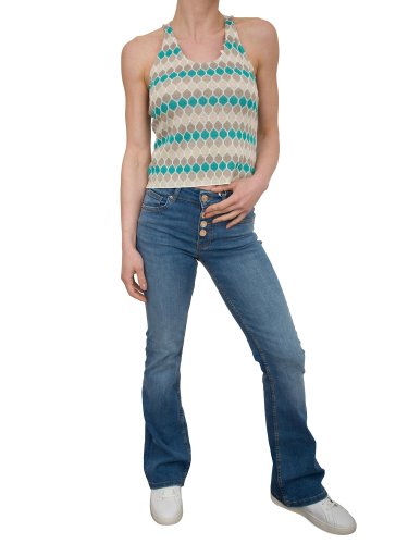 Женская майка  FRACOMINA KNITTED TOP MULTICOLOR MULTICOLOR