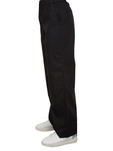 Жіночі повсякденні брюки NENETTE PANTALONE GAMBA DIRITTA TESSUTO COTONE/TENCEL NERO