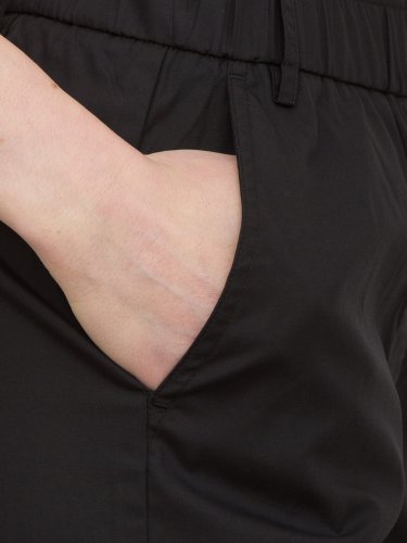Жіночі повсякденні брюки NENETTE PANTALONE GAMBA DIRITTA TESSUTO COTONE/TENCEL NERO