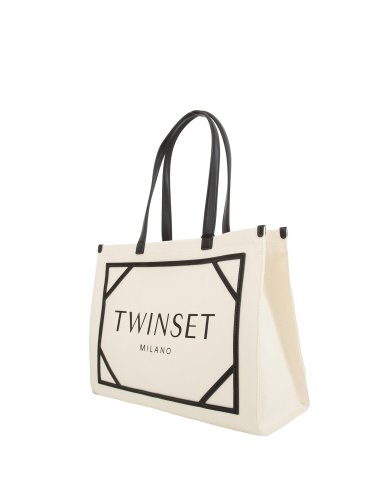 Жіноча сумка з ручками TWIN-SET SHOPPING BIANCO
