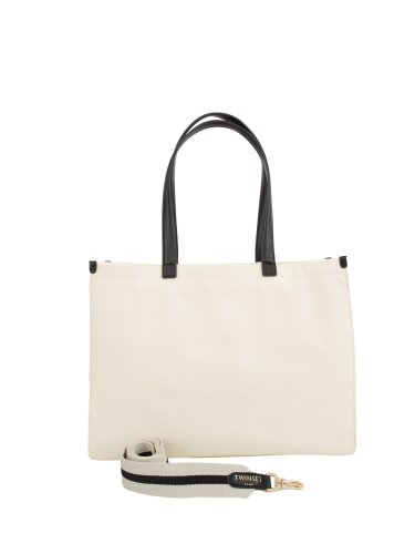 Жіноча сумка з ручками TWIN-SET SHOPPING BIANCO