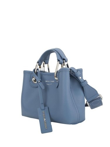 Женская сумка с ручками EMPORIO ARMANI SHOPPING BAG AZZURRO