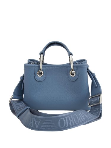 Женская сумка с ручками EMPORIO ARMANI SHOPPING BAG AZZURRO