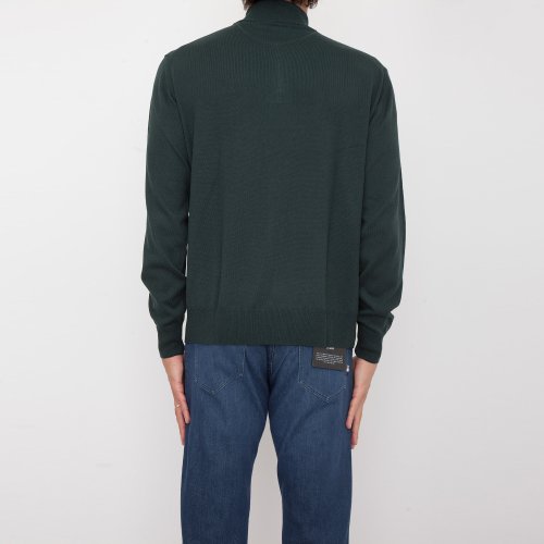 Мужской свитер LA MARTINA MAN TRICOT MIXED WOOL COTTON VERDE
