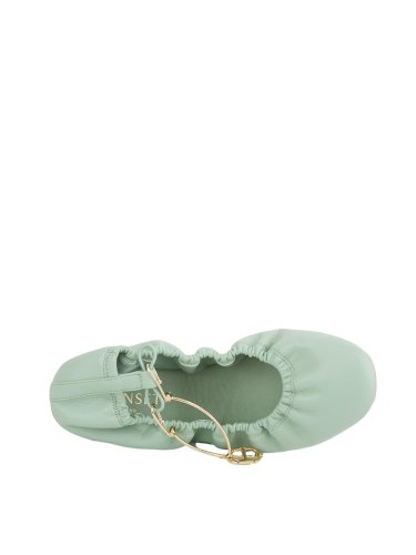 Жіноче класичне взуття TWIN-SET BALLERINA ACQUAMARINA