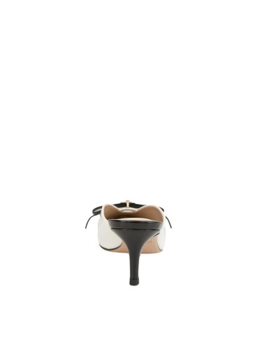 Жіночі туфлі на підборах TWIN-SET SABOT BIANCO
