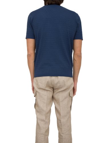 Чоловічий светр PAOLO PECORA Maglia Girocollo BLU