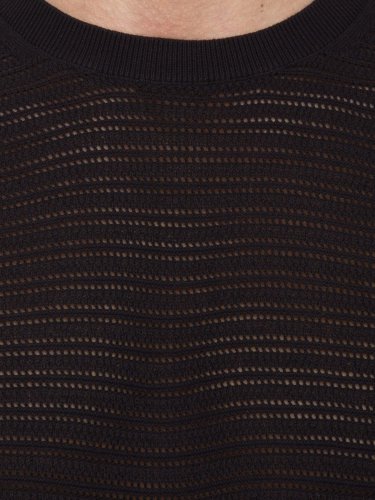 Мужской свитер PAOLO PECORA Maglia Girocollo NERO