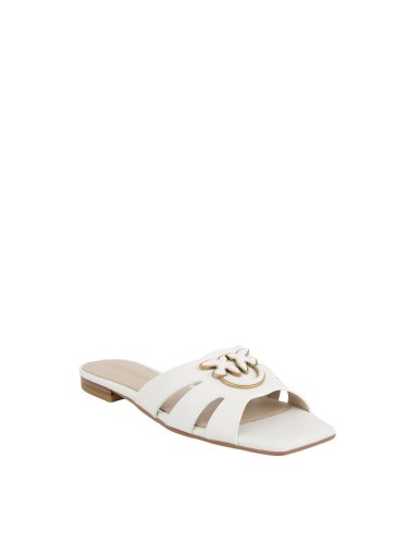 Женские шлепанцы PINKO SLIPPER BIANCO