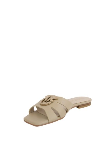 Жіночі шльопанці PINKO SLIPPER BEIGE