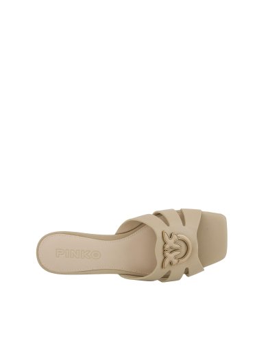 Жіночі шльопанці PINKO SLIPPER BEIGE
