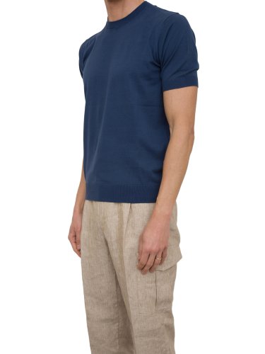 Мужской свитер PAOLO PECORA Maglia Girocollo BLU