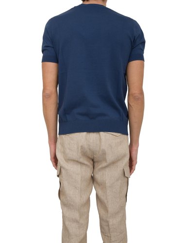 Мужской свитер PAOLO PECORA Maglia Girocollo BLU