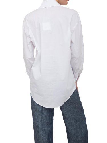 Женская рубашка с длинным рукавом NENETTE CAMICIA OVER TESSUTO POPELINE BIANCO