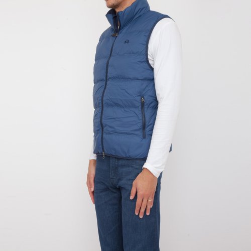 Чоловічий жилет LA MARTINA MAN OUTDOOR VEST NYLON BLU